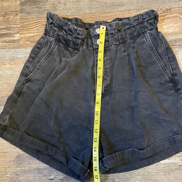 Dynamite Paperbag Denim Shorts - Picture 3 of 7